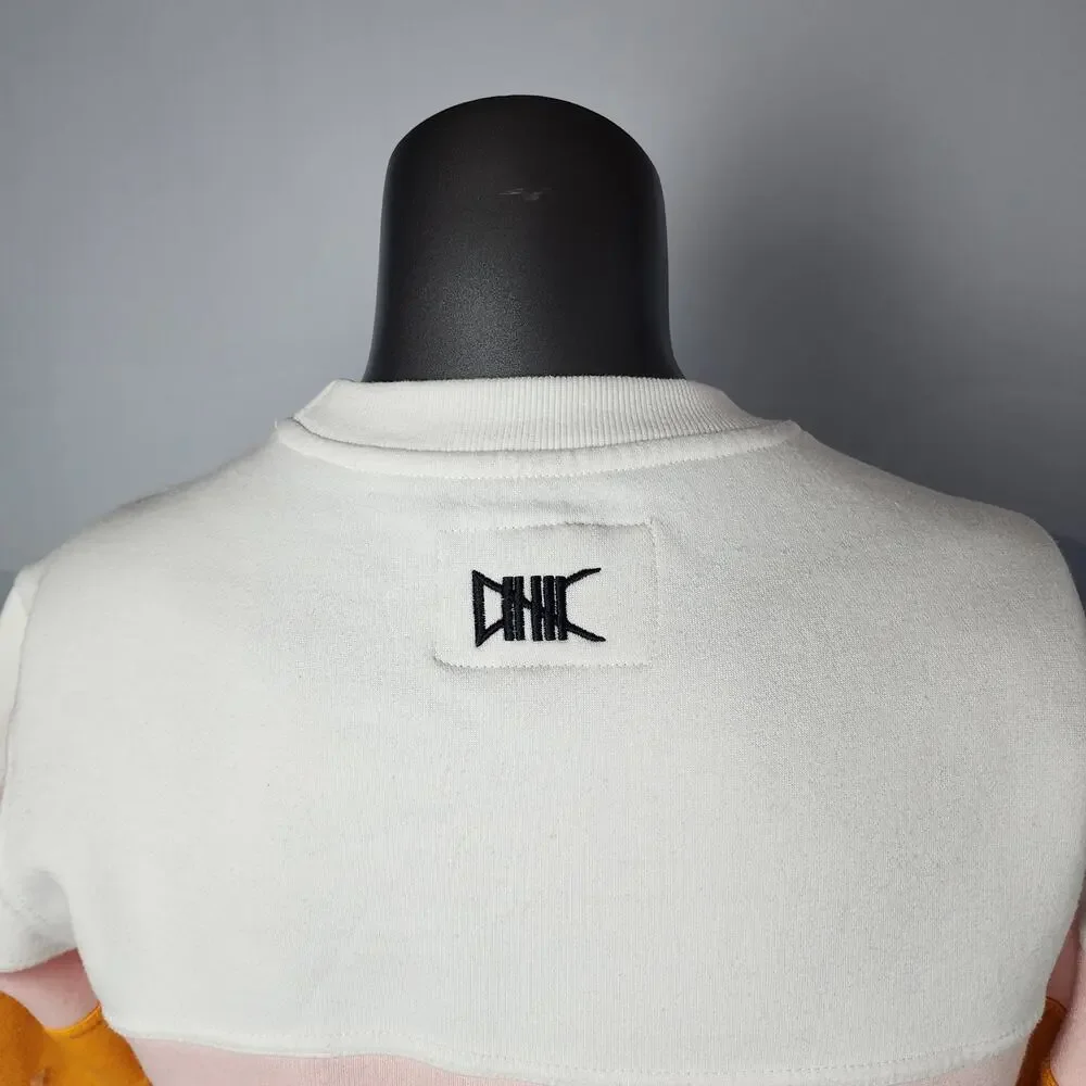 Ethik Color Block Crew Neck Sweatshirt | Men's Small